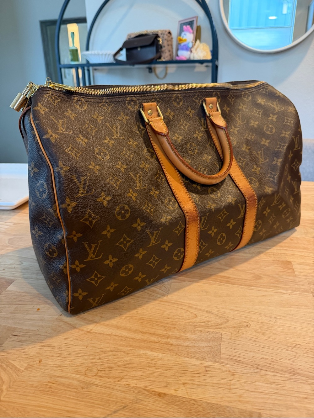 Louis Vuitton keepall 45. made in france FL0060.
